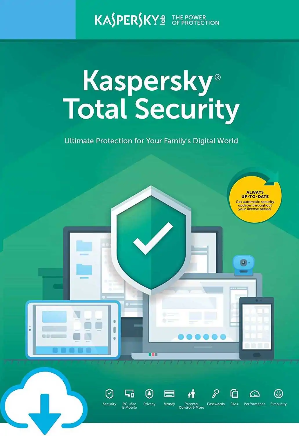 Kaspersky Total Security 1 Kullanıcı 1 Yıl