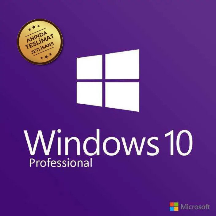 Windows 10 Pro Dijital Lisans Key