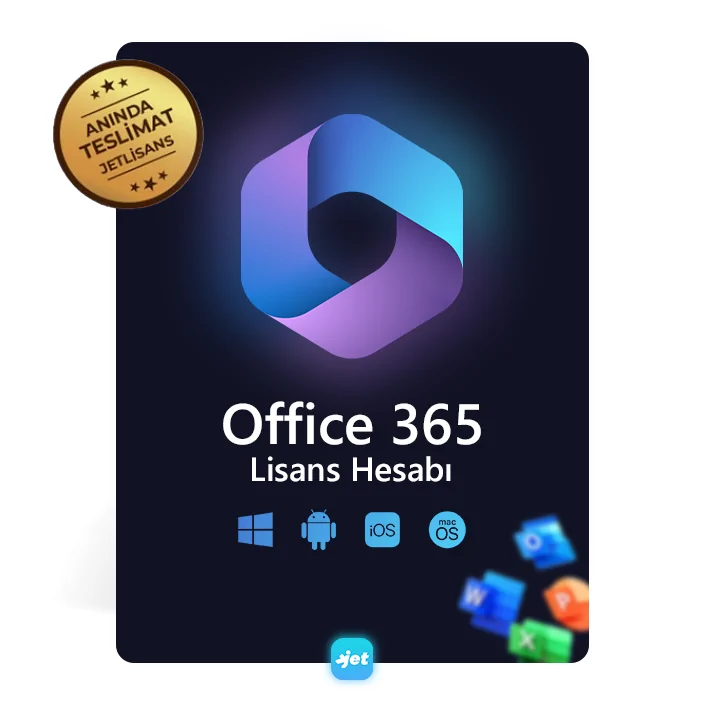 Office 365 Pro 5 PC Dijital Lisans Hesabı